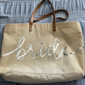 BRIDE tote bag